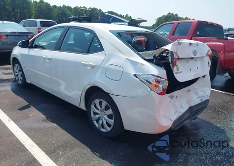 2015 Toyota Corolla S из США, поврежденный, VIN 5YFBURHE5FP256943